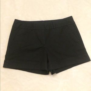 Black Trouser Shorts NY&Co sz 10 Like NEW